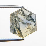 6.24ct 12.24x10.44x3.26mm Hexagon Slab Sapphire 20052-05