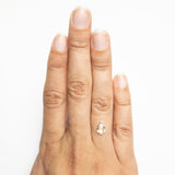 0.83ct 8.70x5.02x2.27mm Pear Rosecut Sapphire 20077-01