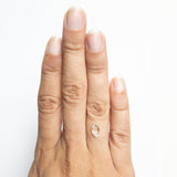 0.73ct 8.34x4.67x2.35mm Marquise Rosecut Sapphire 20086-01