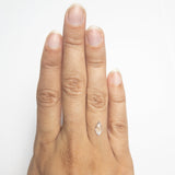 0.67ct 8.81x4.14x2.39mm Marquise Rosecut Sapphire 20087-01