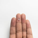 0.79ct 7.28x5.21x2.52mm Oval Rosecut Sapphire 20107-01