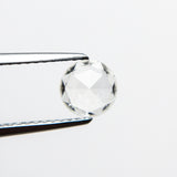 0.75ct 6.06x6.04x2.76mm Round Rosecut Sapphire 20110-01