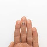 1.37ct 7.89x6.30x3.28mm Oval Double Cut Sapphire 20131-01