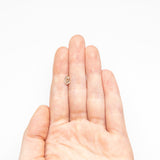 1.01ct 6.73x4.79x3.64mm VS2 C2 Oval Brilliant 20705-41