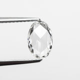 1.03ct 8.80x5.78x2.10mm GIA VVS1 E Oval Rosecut 20725-02