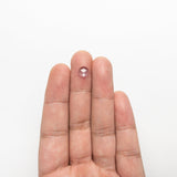 0.96ct 7.03x7.01x2.58mm Geo Round Rosecut Sapphire 20825-01