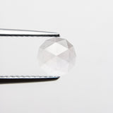 0.75ct 6.55x6.55x2.52mm Geo Round Rosecut Sapphire 20826-01