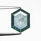 2.46ct 10.84x8.23x2.51mm Hexagon Portrait Cut Sapphire 20843-01
