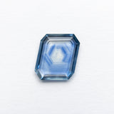 0.89ct 7.05x6.04x1.41mm Geometric Portrait Cut Sapphire 20857-01