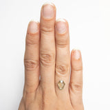 1.08ct 9.00x8.03x1.67mm Geometric Portrait Cut Sapphire 20878-01