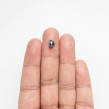 0.87ct 7.32x4.50x2.74mm Half Moon Rosecut 20909-04