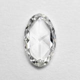 1.42ct 10.59x6.42x2.16mm SI2 G Oval Rosecut 20939-08