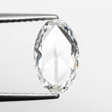 1.42ct 10.59x6.42x2.16mm SI2 G Oval Rosecut 20939-08