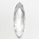 1.73ct 16.30x5.42x2.28mm GIA VS1 D Moval Rosecut 20942-01