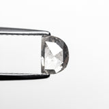 0.49ct 5.83x4.21x2.18mm Half Moon Rosecut 20950-20