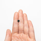 1.03ct 5.80x5.75x3.80mm Green-Teal Round Brilliant Sapphire 20958-07
