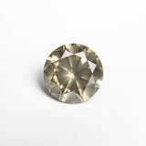1.00ct 6.40x6.39x3.78mm GIA Fancy Brownish Greenish Yellow Round Brilliant 20979-01