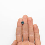 *DAMAGED* D9003 3.99ct 8.12x7.98x7.04mm Round Brilliant Sapphire 20982-01