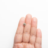 1.52ct 6.84x6.64x4.90mm VS2 C4 Modern Antique Old European Cut 21022-01