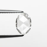 1.00ct 8.36x5.85x2.00mm SI1 E/F Oval Rosecut 21160-01