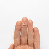 1.00ct 6.50x7.47x2.79mm VS2 L Trillion Rosecut 21186-01