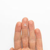 0.77ct 6.50x6.09x2.27mm VVS2 K Cushion Rosecut 21188-01 🇨🇦