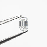 0.51ct 5.50x3.79x2.60mm VS2 F Cut Corner Rectangle Step Cut 🇨🇦 21199-01