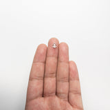 0.50ct 6.93x4.61x1.91mm SI1 G Pear Rosecut 21334-01