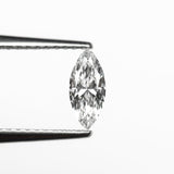 0.32ct 7.62x3.31x2.05mm VS2 D Marquise Brilliant 21377-01
