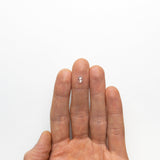 0.40ct 6.76x4.50x1.68mm VS1 E Oval Rosecut 21418-01