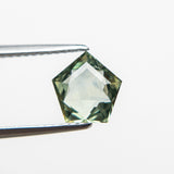 1.50ct 7.70x7.47x2.97mm Pentagon Double Cut Sapphire 21589-01