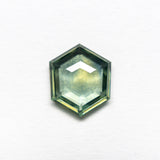 1.40ct 8.29x7.02x2.34mm Hexagon Double Cut Sapphire 21592-06