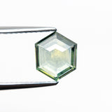 1.40ct 8.29x7.02x2.34mm Hexagon Double Cut Sapphire 21592-06