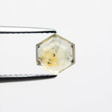 1.51ct 6.53x6.97x3.31 Hexagon Double Cut Sapphire 21592-09