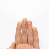 1.26ct 7.32x5.21x2.25mm Cut Corner Rectangle Portrait Cut Sapphire 21592-11