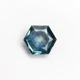 1.35ct 8.06x6.93x2.68mm Hexagon Double Cut Sapphire 21592-12
