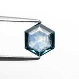 1.35ct 8.06x6.93x2.68mm Hexagon Double Cut Sapphire 21592-12