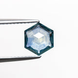1.35ct 8.06x6.93x2.68mm Hexagon Double Cut Sapphire 21592-12