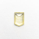 0.40ct 5.91x3.89x1.49mm Shield Rosecut Sapphire 21603-13