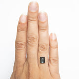 1.88ct 8.34x5.97x3.01mm Rectangle Rosecut Sapphire 21603-31