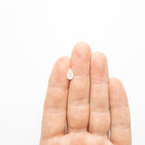 1.61ct 9.60x5.68x4.11mm Fancy White Pear Brilliant 21609-01