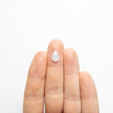 1.98ct 10.76x7.28x3.36mm Fancy White Pear Double Cut 21610-01