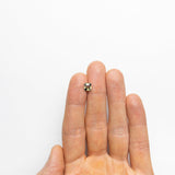 1.24ct 6.84x5.95x3.35mm Cut Corner Rectangle Brilliant Sapphire 21648-01