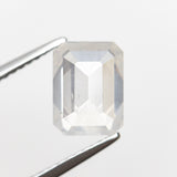 2.59ct 8.66x6.51x4.03mm Fancy White Cut Corner Rectangle Step Cut 21679-01