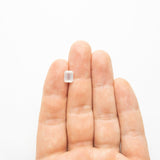 2.59ct 8.66x6.51x4.03mm Fancy White Cut Corner Rectangle Step Cut 21679-01