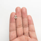 2.00ct 9.85x6.38x4.37mm VS2 C4 Modern Antique Oval Old Mine Cut 21846-01 🇨🇦