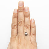 1.58ct 9.40x6.47x3.13mm Pear Rosecut 21870-17