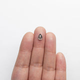 1.06ct 7.60x5.12x3.37mm Pear Double Cut 21870-21