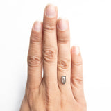 1.17ct 8.70x4.61x2.88mm Shield Rosecut 21878-13