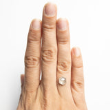 2.12ct 8.56x7.41x3.88mm Hexagon Rosecut 21879-03